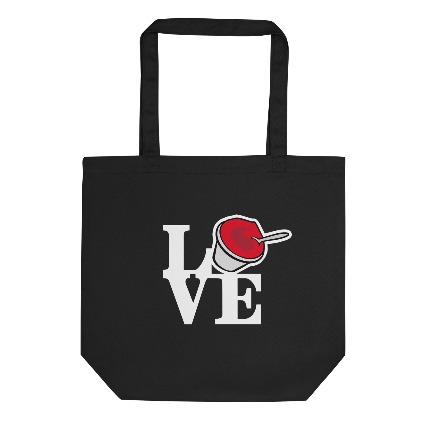 LOVE PHILLY WOODER ICE Eco-Tote Bag - Black