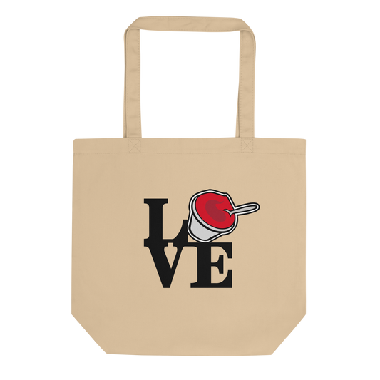 LOVE PHILLY WOODER ICE Eco-Tote Bag - Nude